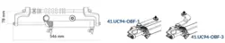 Hydraulisk cylinder op til 175 HK