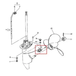 LOWER CASING ANODE