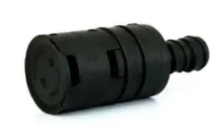 Indsugningsluftlyddæmper for 22-24 mm slange