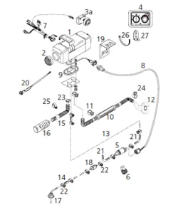 Air Top Evo 55 Diesel, 5,5kW, Marine kit med MultiControl til 45ft