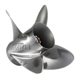 Mercury/Marine Bravo One propeller Rustfri 4 Blade