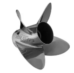 Mercury/Marine Bravo One XS Pro Finished Rustfri 4 Bladet 135-300 HK