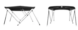 US Marine Bimini Top - Aluminium - 185-198cm