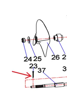 Pin Cotter 2,5x20