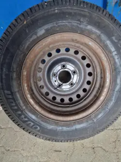 Trailerhjul med fælg 185R14C  V-01, 1 stk.