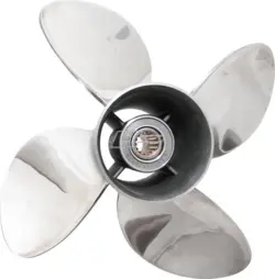Solas HR Titan 4, Rustfri, Mercury / Honda, 40 - 140 HP