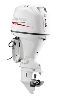 Hidea 130 HK EFI 4-Takt (Pearl White) - Fjernbetjening, Elstart & Powertrim