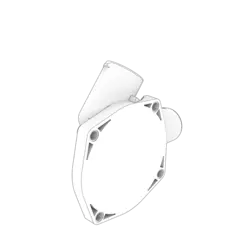 Volvo Penta End cover D6-370A-D