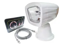 Søgelygte, 12V - 100 Watt Halogen (med kontrolpanel) EKSTRA KRAFTIG