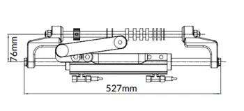 Hydraulisk cylinder op til 300 HK