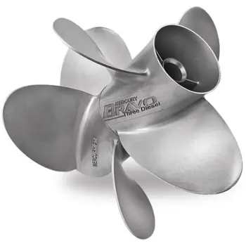 Mercury/Marine Bravo Three Rustfri 3-4 Blade