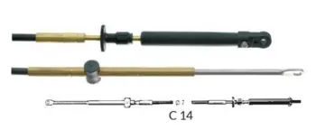 Ultraflex Kontrolkabel til Johnson, Evinrude, OMC