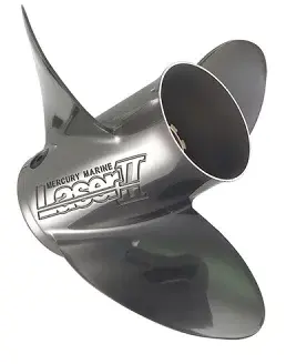 Laser II Mercury/Marine Rustfri 3 Blade