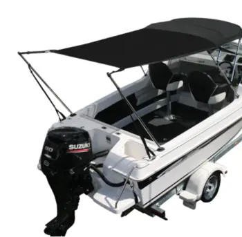 US Marine Bimini Top - Aluminium - 185-198cm