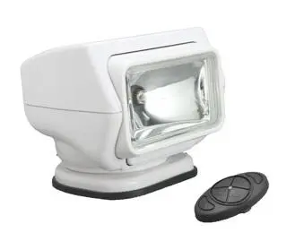Søgelygte, 12V - 45 Watt halogen (med fjernbetjening)