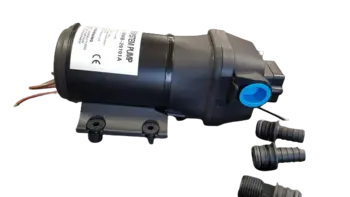 Vandpumpe til trykvand i båd (med pressostat)