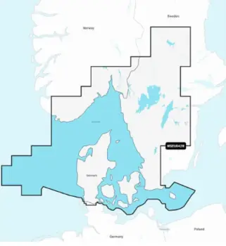 Garmin NSEU042R Oslo til Trelleborg – søkort