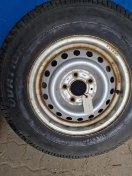 Trailerhjul med fælg 185R14C  V-01, 1 stk.