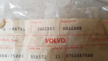 Volvo Penta hållere