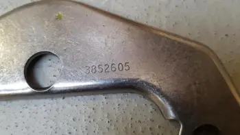Volvo Penta bearing plate