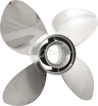 Solas BRAVO III, Rustfri, Front, 4 Blade