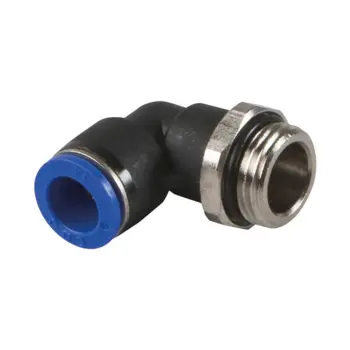 Quick Kobling, 90° Ø 12 mm. 1/2" Gevind
