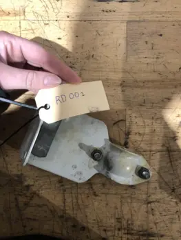 Beslag / modhold til Teleflexkabel, brugt