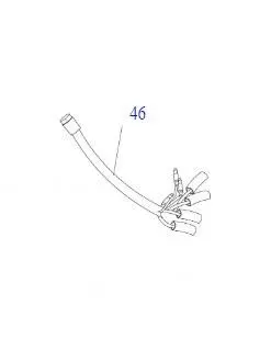 Kontrolkabel mellem kontrolboks og motor 5M