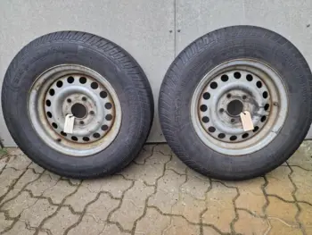 Trailerhjul med fælg 185R14C (104/102N), 1 stk.