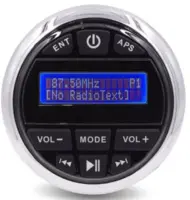 Komplet Bluetooth Radio/MP3 afspiller m/indbygget forstærker